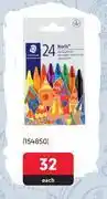 Makro Staedtler 24 noris crayons 154850-each offer