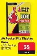 Makro Flip file a4 pocket file display book 30 pocket-each offer