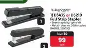 Kangaro ds435 or ds210 full strip stapler 140188/229030-each