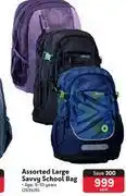 Makro Assorted large savy school bag 263426-each offer