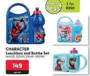Makro Character lunchbox and bottle set-per set offer