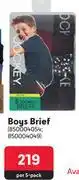 Makro Jockey boys brief-per 5-pack offer