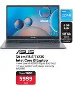 Makro Asus 15.6(39cm) x515 intel core i3 laptop 452635-each offer