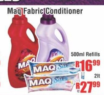 Devland Cash And Carry Maq Fabric Conditioner 500ml Refills offer