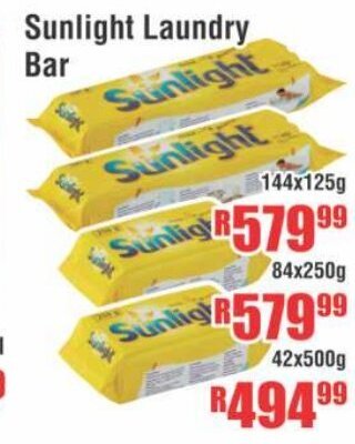 Sunlight Laundry Bar 144x125g