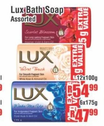 Devland Cash And Carry Lux Bath Soap Assorted 12x100g offer