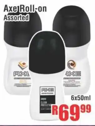 Axe Roll-On 6x50ml