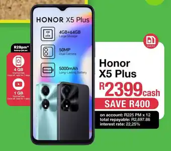 Honor X5 Plus