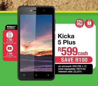 MRP Kicka 5 Plus offer