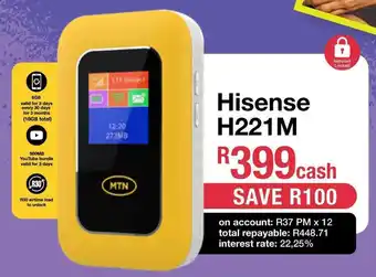 MRP Hisense H221 M offer