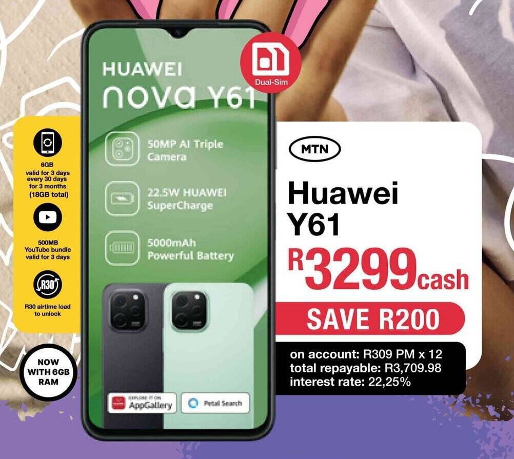 Huawei Y61 offer at MRP