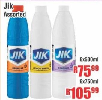 Devland Cash And Carry Jik Assorted 6x500ml offer