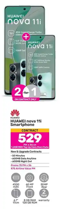 Game HUAWEI nova 11i Smartphone CONTRACT offer