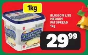 BLOSSOM LITE MEDIUM FAT SPREAD 1kg