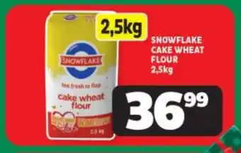 Usave SNOWFLAKE CAKE WHEAT FLOUR 2,5kg offer