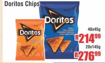 Devland Cash And Carry Doritos Chips 48x45g offer