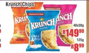 Devland Cash And Carry Krunch Chips 48x30g offer