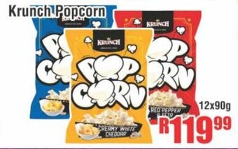 Devland Cash And Carry Krunch Popcorns 12x90g offer