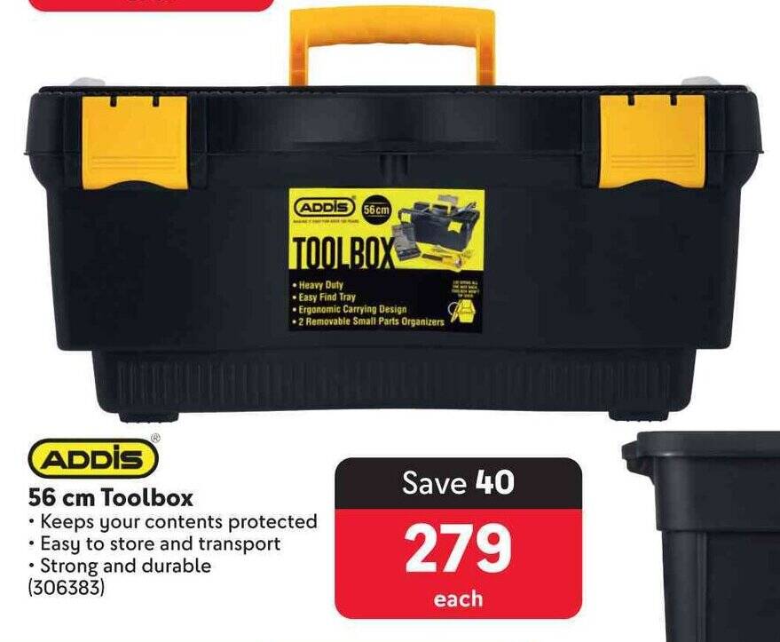 ADDIS 56 cm Toolbox offer at Makro