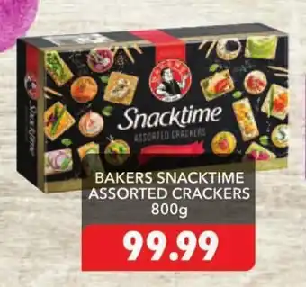 Shoprite BAKERS SNACKTIME ASSORTED CRACKERS 800g offer