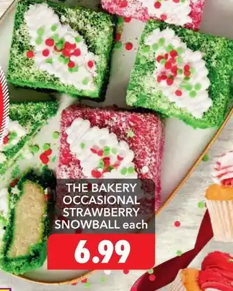 Shoprite THE BAKERY OCCASIONAL STRAWBERRY SNOWBALL each offer