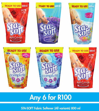 Sta-Soft Fabric Softener 800ml
