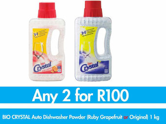 Bio Crystal Auto Dishwasher Powder 1kg