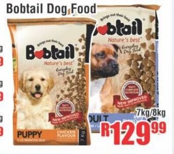 Devland Cash And Carry Bobtail Dog Food 7kg / 8kg offer
