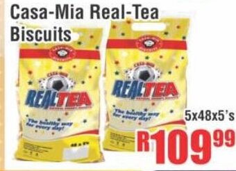 Devland Cash And Carry Casa-Mia Real -Tea Biscuits 5x48x5's offer