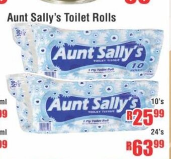 Devland Cash And Carry Aunt Sally's Toilet Rolls 10's offer
