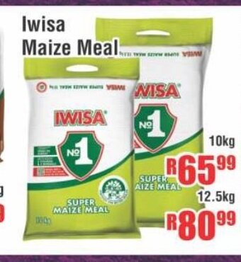 Devland Cash And Carry Iwisa Maize Meal 10kg offer