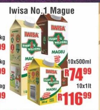 Devland Cash And Carry Iwisa No.1 Mague 10x500ml offer