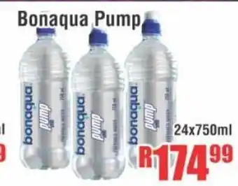 Devland Cash And Carry Banaqua Pump 24x750ml offer