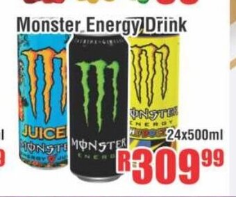 Devland Cash And Carry Monster Energy Drink 24x500ml offer