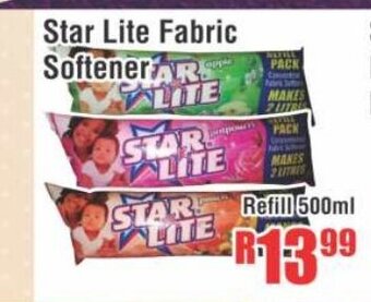 Devland Cash And Carry Star Lite Fabric Softener Refill 500ml offer