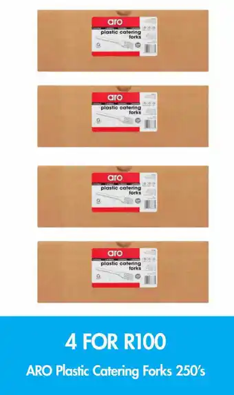 Makro’s liquor Aro Plastic Catering Forks 250's offer