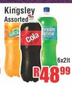 Devland Cash And Carry Kingsley Assorted 6x2lt offer