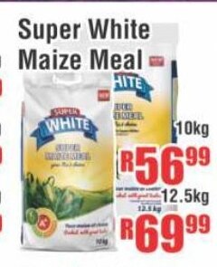 Super White Maize Meal 10kg
