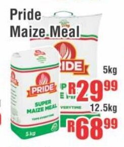 Devland Cash And Carry Pride Maize Meal 5kg offer