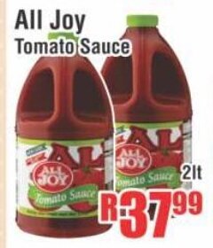 Devland Cash And Carry All Joy Tomato Sauce 2lt offer
