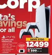 HiFi Corp Ps5 disc edition with additional ds5 offer
