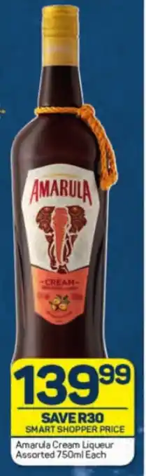 Pick n Pay Liquor Amarula Cream Liqueur Assorted 750ml Each offer