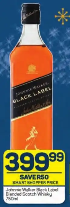 Pick n Pay Liquor Johnnie Walker Black Label Blended Scotch Whisky 750ml offer