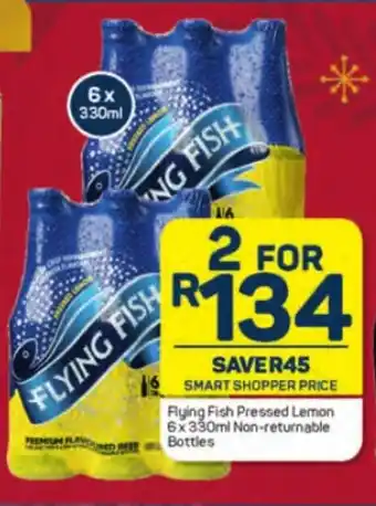 Flying Fish Pressed Lemon 6x330ml Non-returnable Bottles