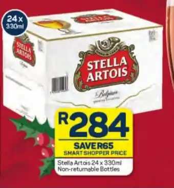 Pick n Pay Liquor Stella Artois 24 x 330ml Non-returnable Bottles offer