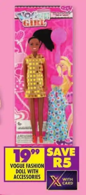 VOGUE FASHION DOLL WITH ACCESSORIES