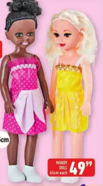 MANDY DOLL 45cm each