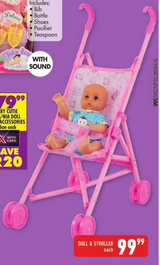 DOLL & STROLLER each offer at Shoprite