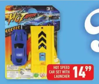 Shoprite HOT SPEED CAR SET WITH LAUNCHER offer