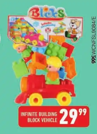 INFINITE BUILDING BLOCK VEHICLE